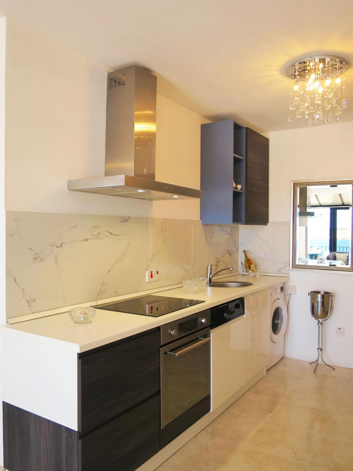 Seafront Apartment Terrace, Lounger & Panoramic Ocean Views Mellieħa Exterior foto